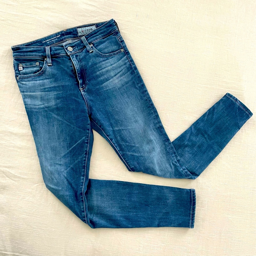 AG Farrah High Rise Cropped Jean - size 27